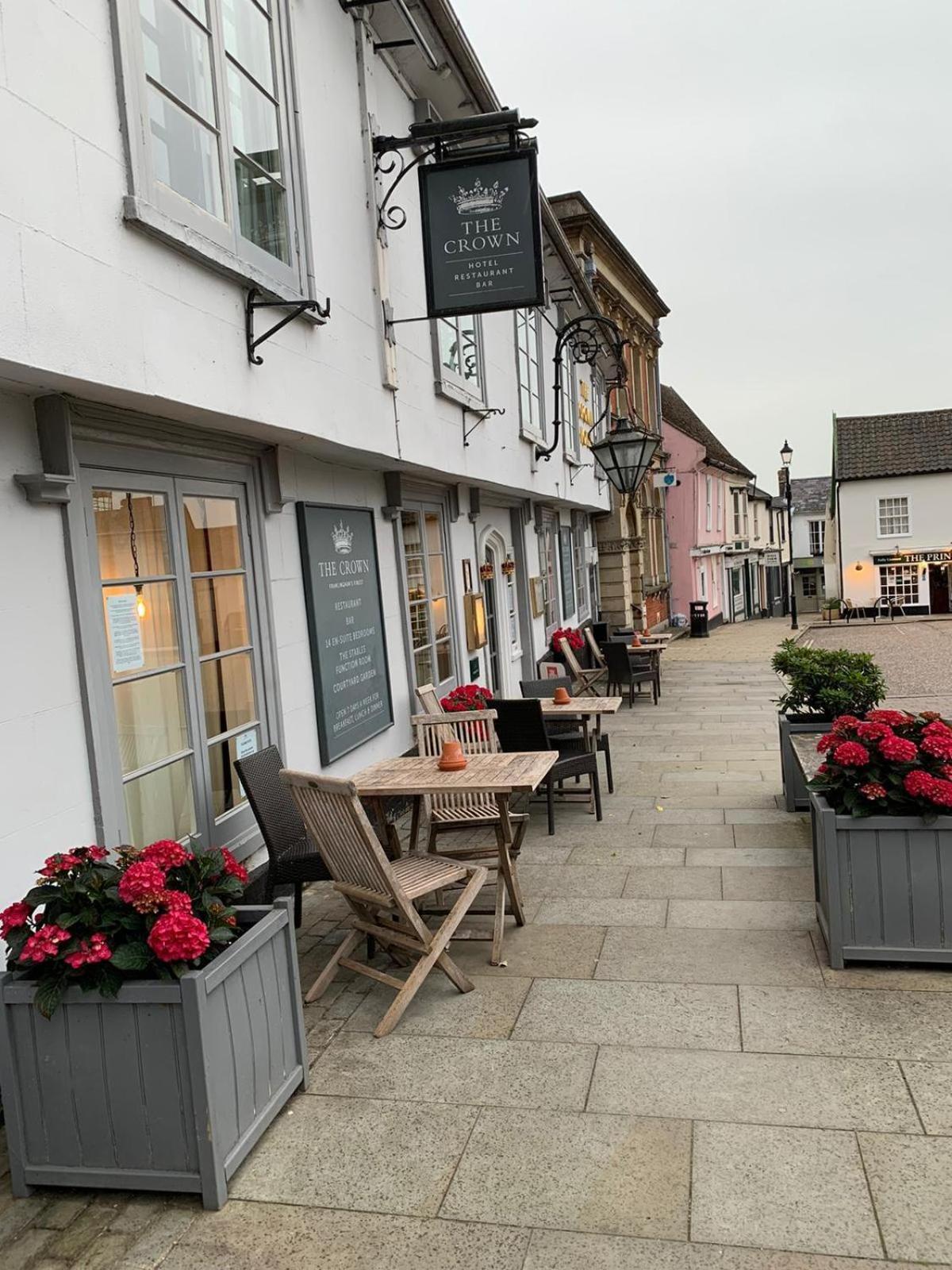 The Crown Hotel Framlingham Exteriör bild
