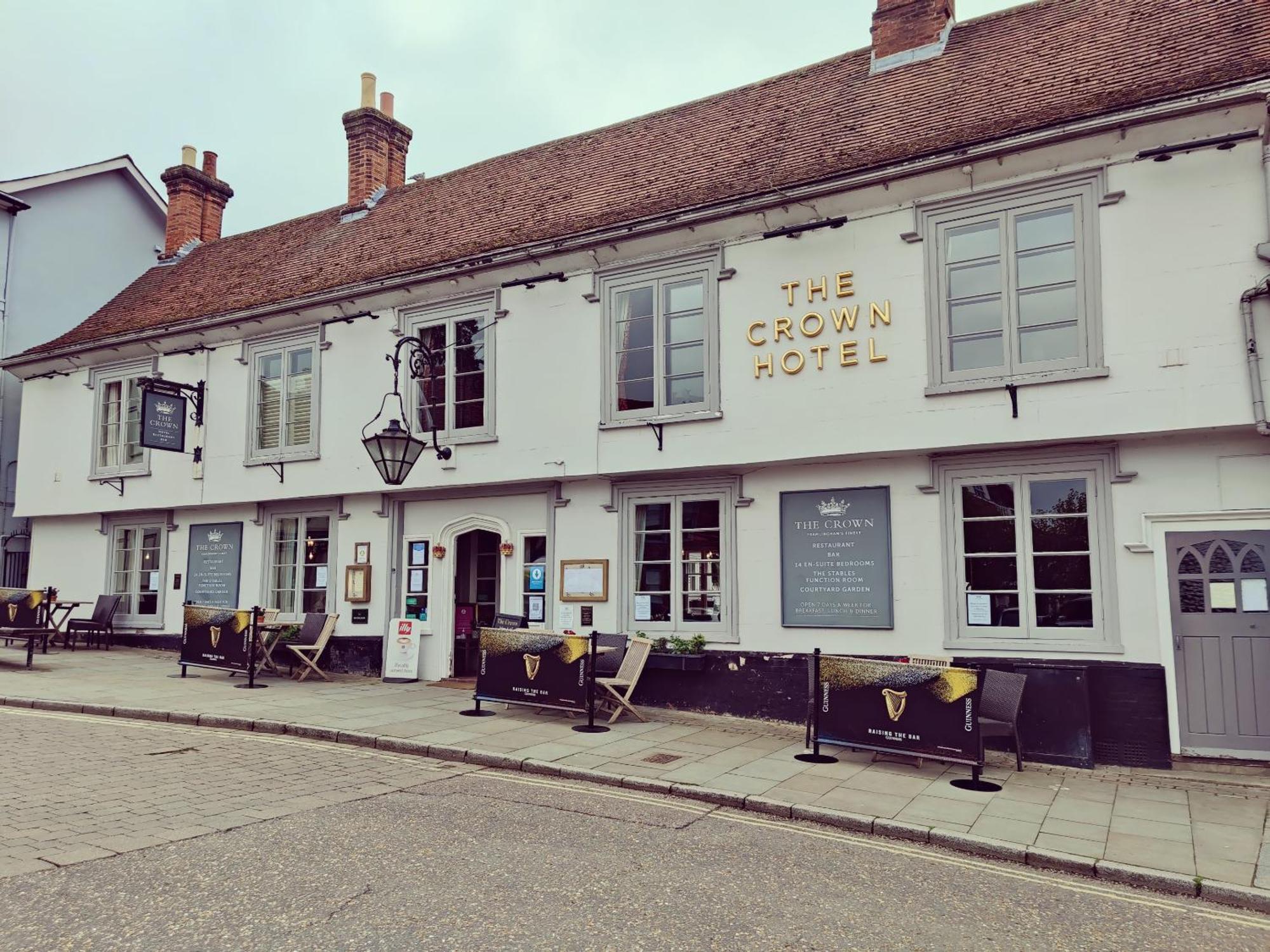 The Crown Hotel Framlingham Exteriör bild