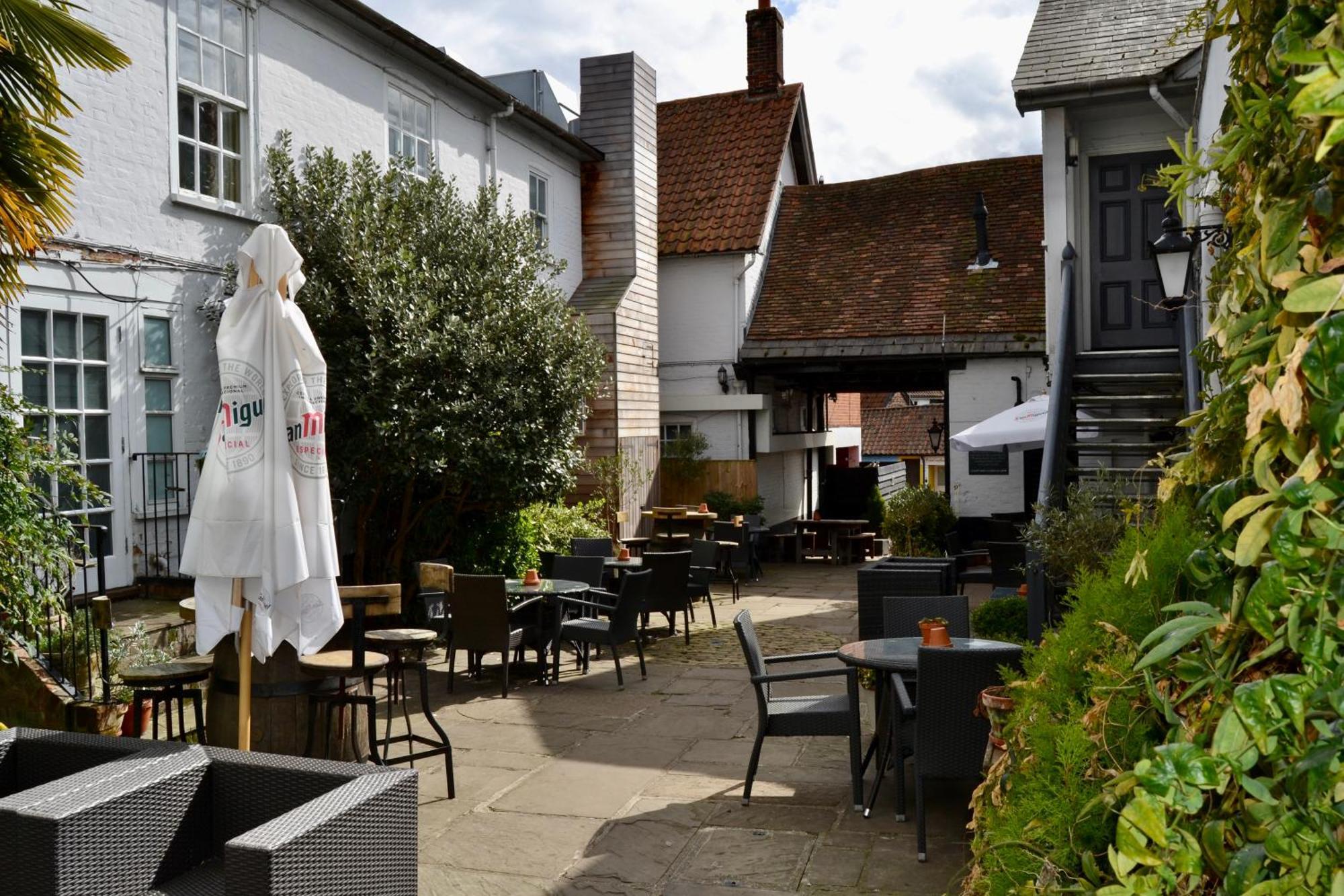 The Crown Hotel Framlingham Exteriör bild